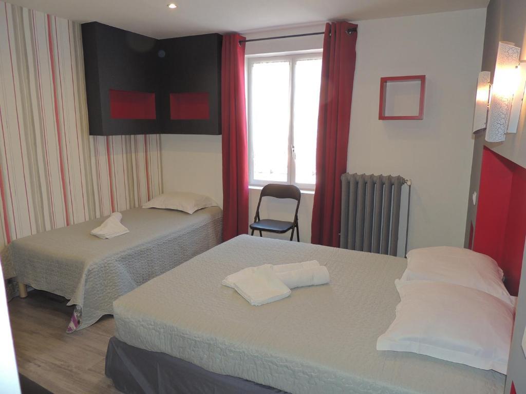 Hotel Au Bon Abri Berck Zimmer foto