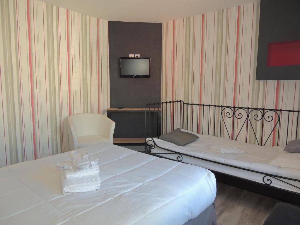 Hotel Au Bon Abri Berck Zimmer foto